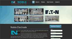 Desktop Screenshot of nobleelectrade.com